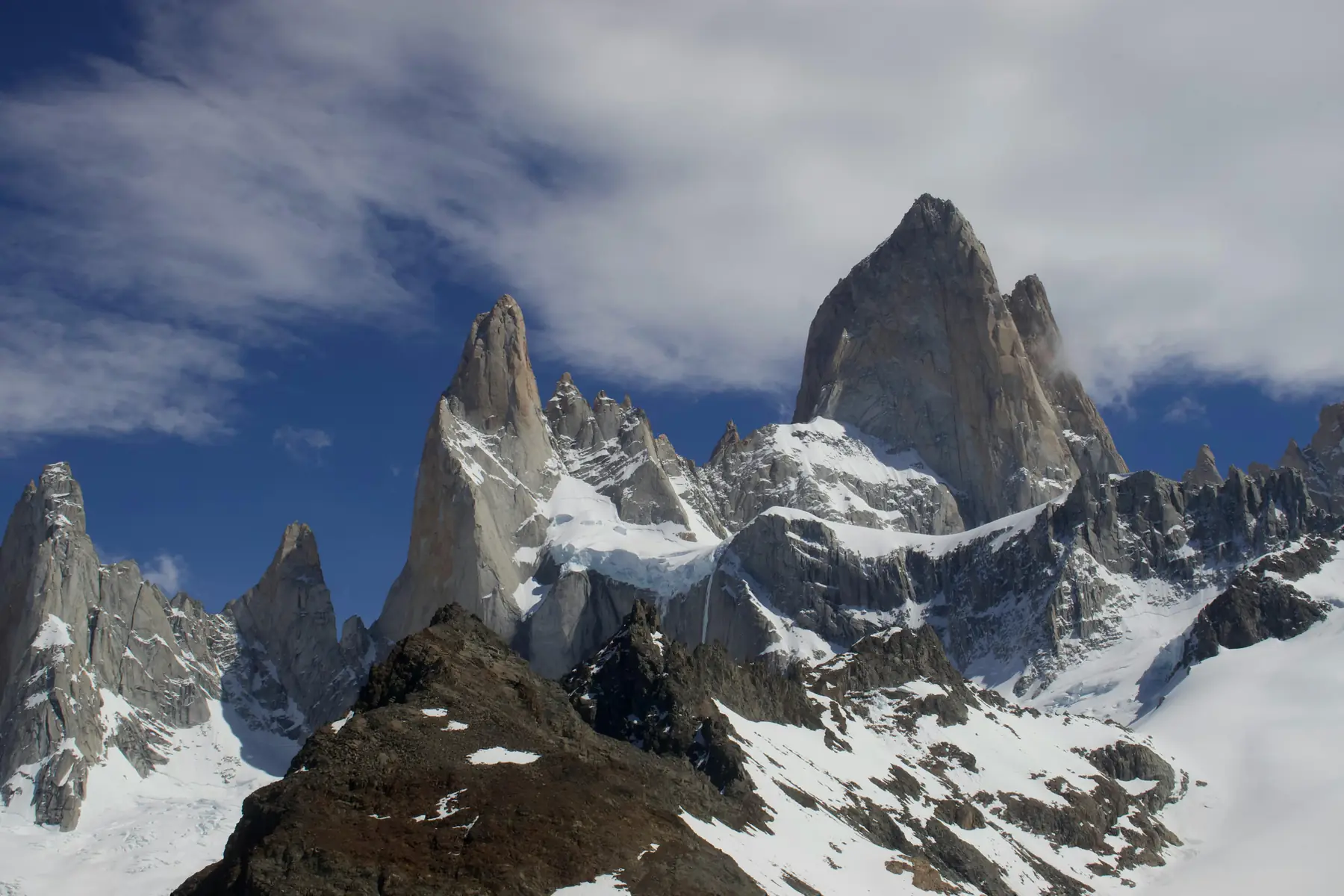Laguna de los Tres and Fitz Roy
