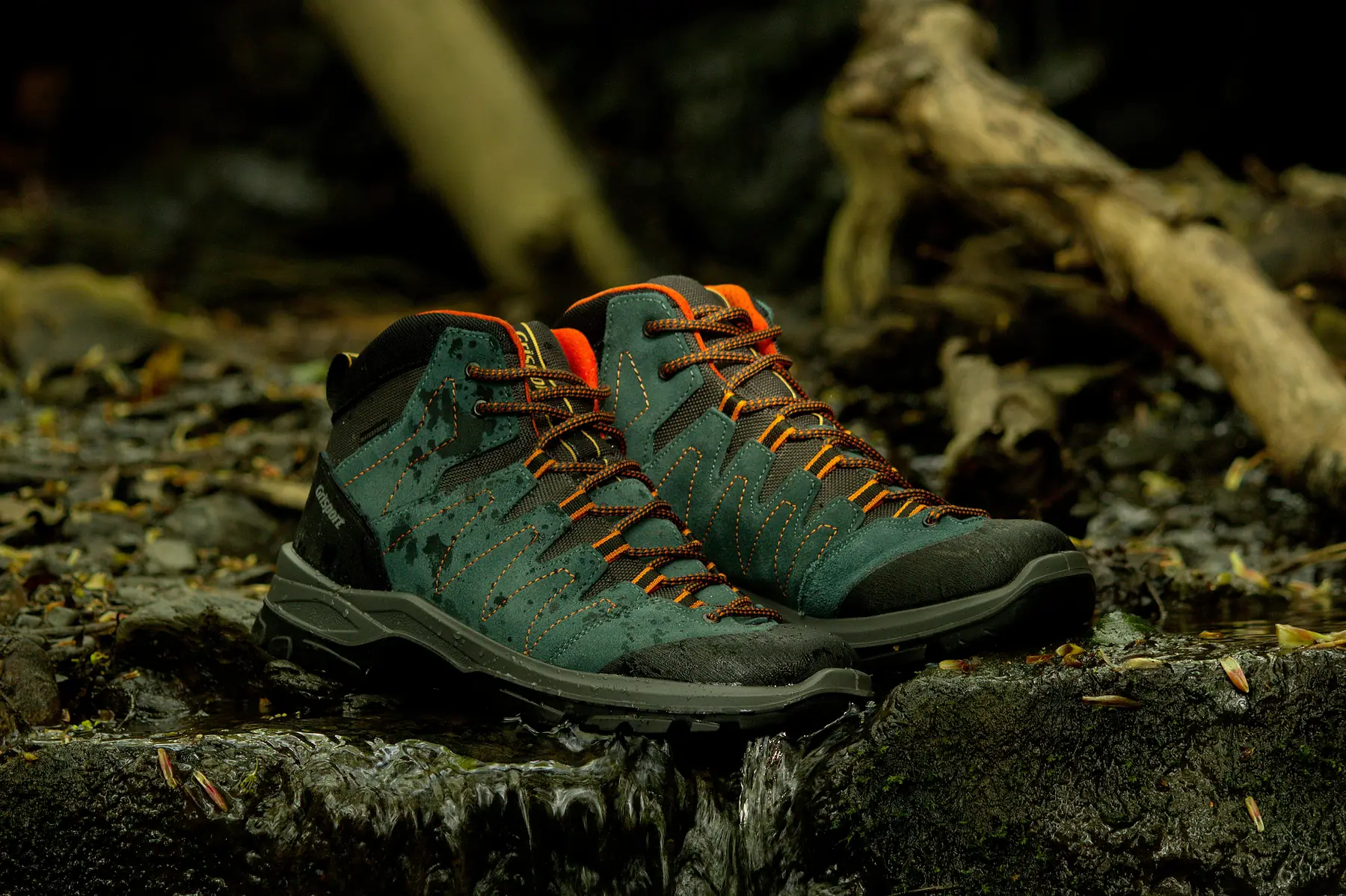 Sturdy hiking boots for Patagonian day hike terrain