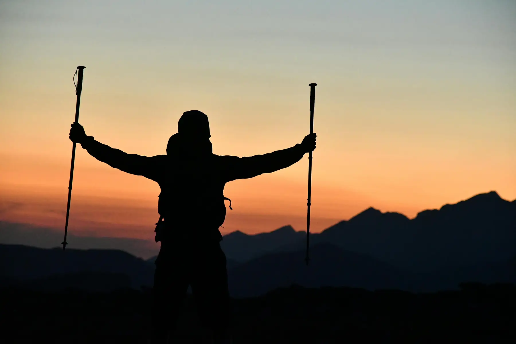 Trekking poles for stability on Patagonian trails