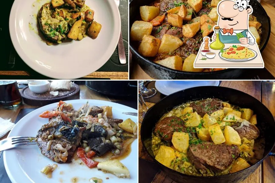 A hearty shared stew representative of cocina al disco at Isabel