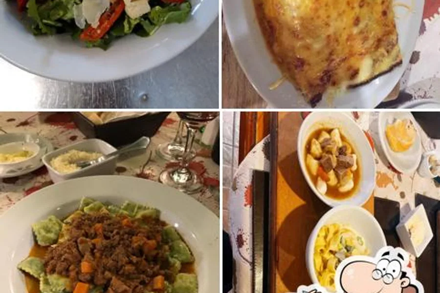 Homemade comfort food representative of pasta at La Cocina