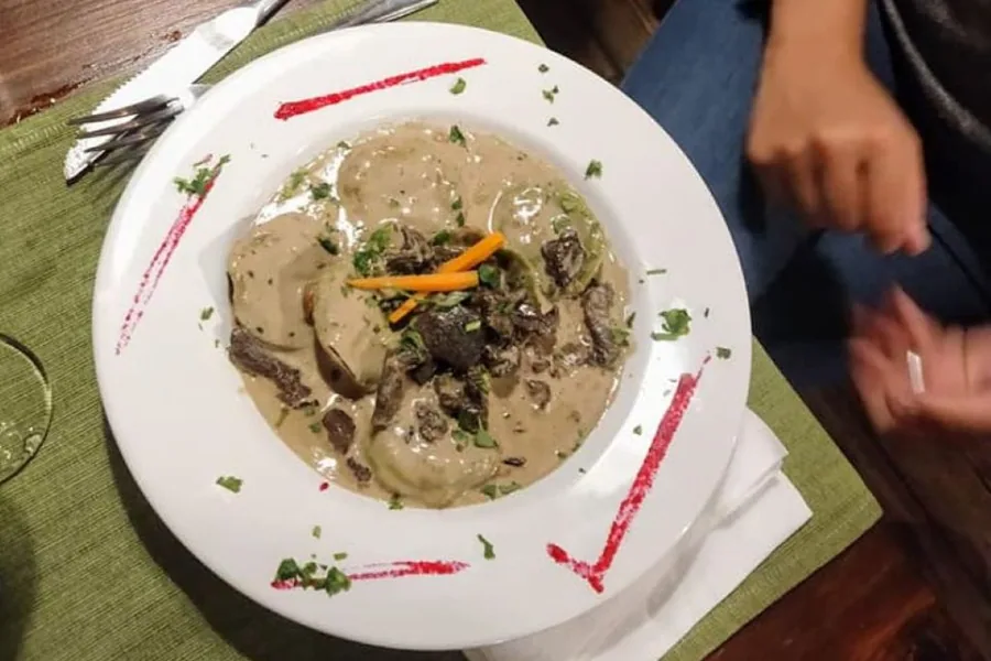 A creative small plate representative of dining at Morrison