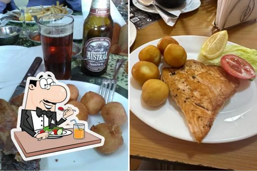 A generous Patagonian grill representative of traditional dining in Puerto Natales