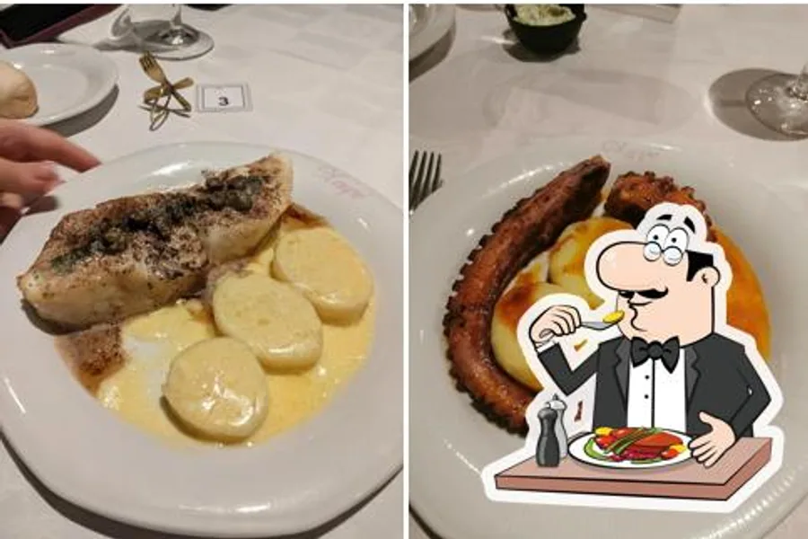 A refined seafood dish representative of dining at Kaupé
